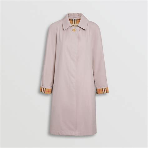 burberry camden car coat ice pink|Burberry lightweight camden coat.